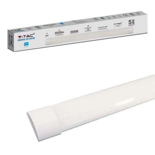 Plafoniera SLIM LED 20w 60cm IP40 Luce Natura 2400 Lumen Samsung